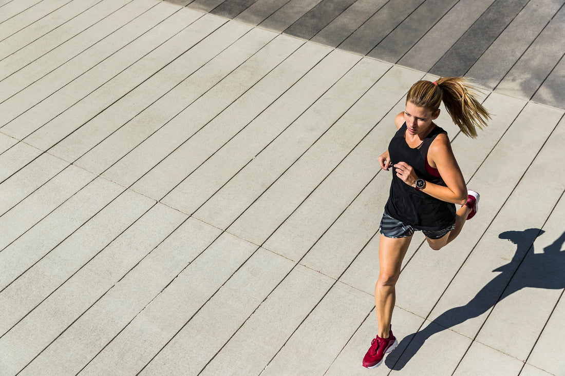 femme running dehors 